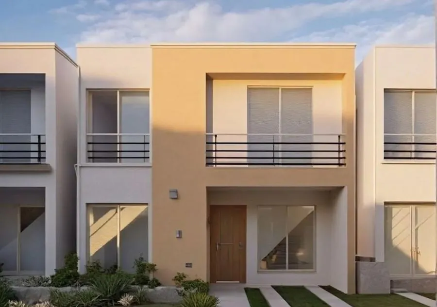 Render de referencia de cómo podría quedar la vivienda ampliada a dos pisos