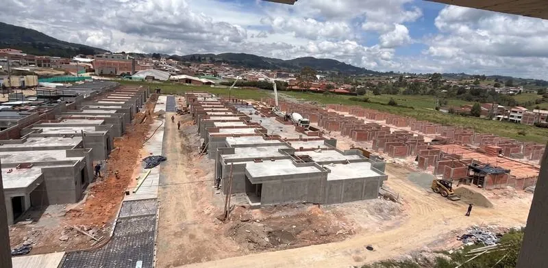 Avance aéreo de la Etapa 2 de Los Sauces